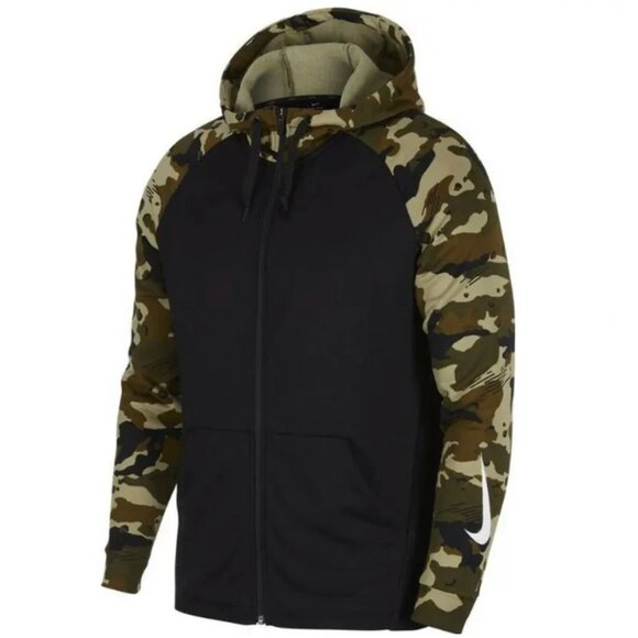 Nike Camo Dri-Fit training Hoodie Jacket - Men XL - Picture 1 of 5